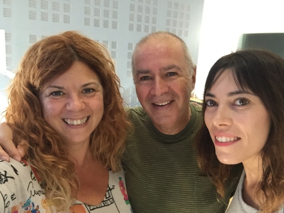 Amb l'escriptor Ricardo Alcàntara