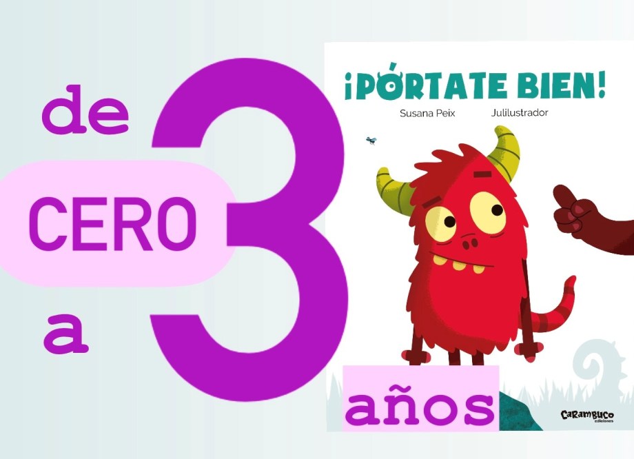 Decorativa con cubiertas libros de 0 a 3 años